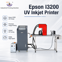 Impresora de Inyección de Tinta Epson I3200 CMYK de Alta Definición IPS-CUV33-1 para Impresión de Cartón, Plástico y Productos Personalizados