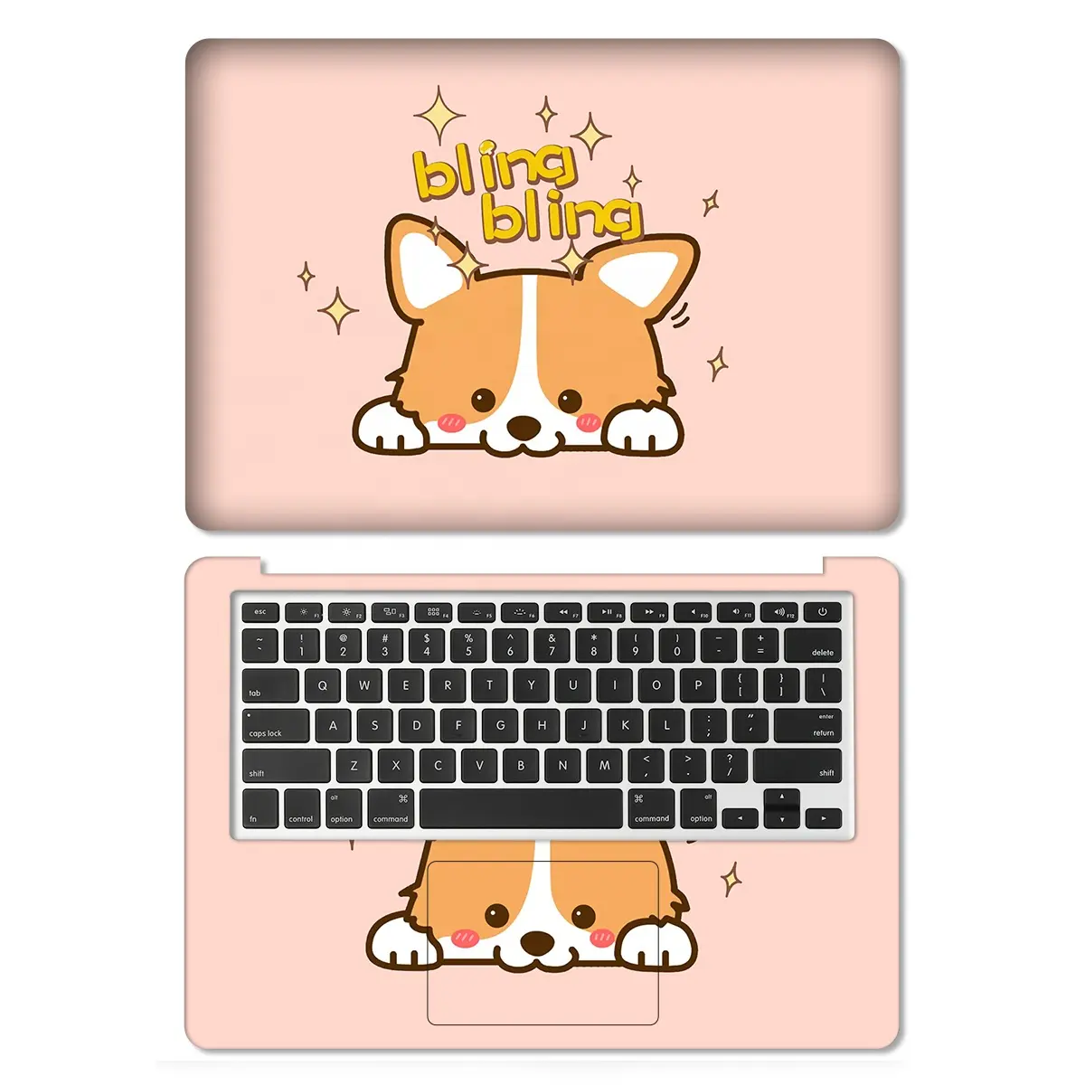 DIY Universal Laptop Skin Stickers Cartoon Cover Skins Vinyl Sticker 13"14"15.6"17"for Macbook/Lenovo/Acer/HP/Msi Decorate Decal