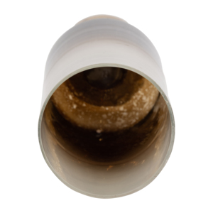 Ombre Cylinder <b>Candle</b> Holder Modern Glass Metal <b>Hurricane</b> Centerpiece Table Decor - Product Image 5
