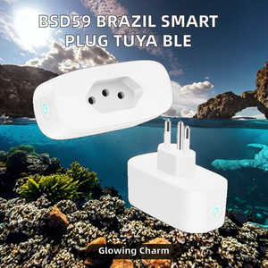 Sistema de Hogar Inteligente BSD59 con Firmware Personalizado, <span class=keywords><strong>Enchufe</strong></span> Brasileño, Tuya Wi-Fi, BLE Mesh, Monitor de Energía, Diseño Deslizante, <span class=keywords><strong>Enchufe</strong></span> Inteligente - Product Image 3
