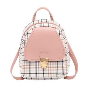 Mini Mochila Simple de Cuero PU para Mujer, Mochilas de Diseñador de Marcas Famosas con Estampado Floral - Product Image 6