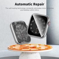 Protecteur d'écran de montre en film hydrogel souple transparent Hd TPU hydrogel pour Apple Watch Series