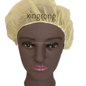 Grosir topi Hairnet Mob topi kepala bedah perawat dokter bulat topi tanpa anyaman Bouffant - Product Image 2