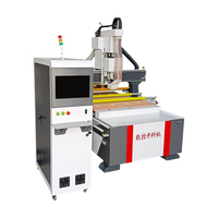 Machine de découpe à changement d'outil linéaire automatique CNC de qualité industrielle 1325 pour la fabrication d'armoires