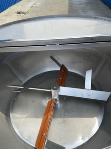 خلاط علف مزدوج الاستخدام رطب وجاف من الفولاذ المقاوم للصدأ المكثف لخلط أعلاف الحيوانات الزراعية والبذور - Product Image 4