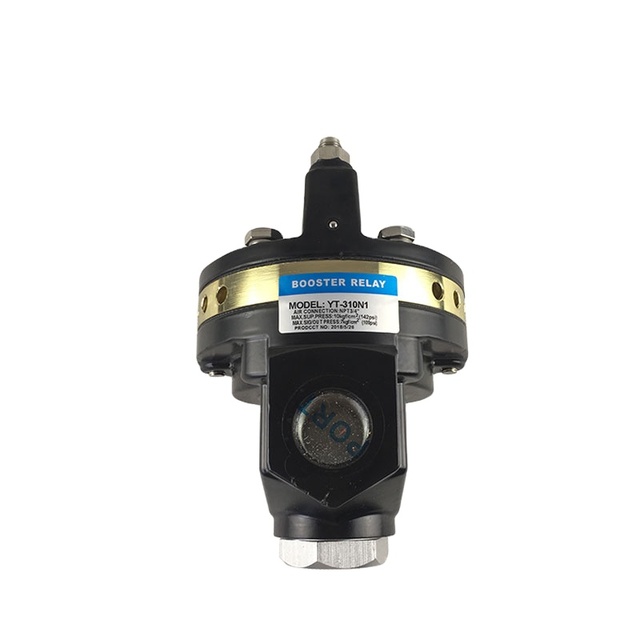 YT-310N1 Pneumatic Amplifier Volume Booster Valve Accelerator Relay OEM Customizable Gas Control Structure Control Valves