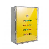 Boîtier de distribution sur mesure 380V IP65 transparent à double porte avec verrou hybride pour hubs d'automatisation extérieurs à visualisation opérationnelle