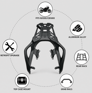 Portaequipajes Trasero para Honda NX500 CB500X, Soporte de Aluminio para Baúl, Soporte para Maleta Superior, Portaequipajes para Motocicleta, Venta al por Mayor - Product Image 1