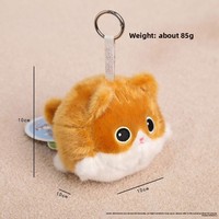 Tendance 2026 : Porte-clés sensoriel en peluche, pendentif de sac animal moelleux, jouet anti-stress en mousse à mémoire de forme pour soulager l'anxiété
