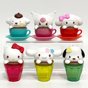 Venta al por mayor taza de café Kulomi adivinación Melody Pacha animación dibujos animados lindo PVC modelo <span class=keywords><strong>muñeca</strong></span> - Product Image 4