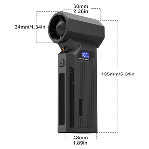 Electric Air <b>Duster</b> Cordless Rechargeable 110000RPM Blower 4000mAh Battery Keyboard Cleaner USB C Fast Charging - Product Image 3