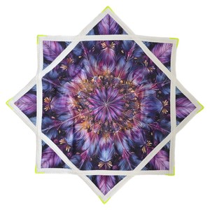 FlowStar Tessuto Dapo Spinning Reattivo ai Raggi UV, Vibrante Stile Party, Effetto Flow-Prop Quadrato, Delicato sulla Pelle, <span class=keywords><strong>Cotone</strong></span>/Poliestere - Product Image 3