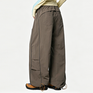 OEM Breathable Ripstop Outdoor Tactical <strong>Vintage</strong> Baggy Streetwear Unisex Straight Leg Wide <strong>Cargo</strong> Paratrooper <strong>Pants</strong> for Hiking - Product Image 3