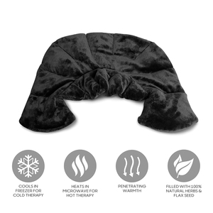 Unisex <b>Velvet</b> Neck & Shoulder Heating Pad-Durable Soft Hot/Cold Therapy Pain Relief Wrap - Product Image 2