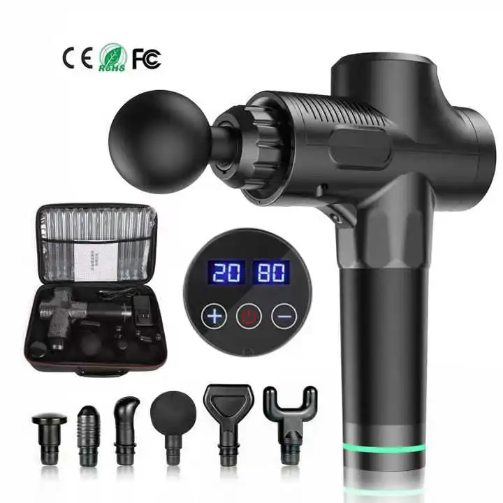 2024 Hot-Selling Deep Massage Gun Wholesale Body Massager with 30 Speeds Muscle Relaxation for Body ABS Material