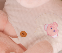 Peluche Éléphant Ultra Douce Brodé en Coton PP, Adorable Animal en Peluche pour Décoration d'Intérieur, Jouet Apaisant pour Bébé, Cadeau d'Anniversaire Anti-Stress