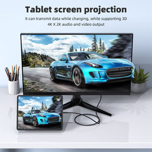 Câble USB 3.2 USB-C Type-C mâle-mâle polyvalent de haute qualité, PD100W 5A 20V, charge rapide, transfert de données 4K60Hz - Product Image 5