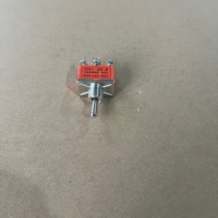 Interruptor de palanca momentáneo de 250 VCA para herramientas de jardín, 15 A/25 A, piezas de repuesto metálicas, interruptor de encendido-apagado-encendido para equipos eléctricos