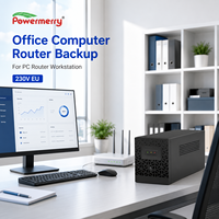 UPS Fuera de Línea de 2000VA 1200W, 220V 230V Monofásico con AVR y Batería de Plomo-Ácido Integrada para Respaldo de Computadora y Router de Oficina, UE