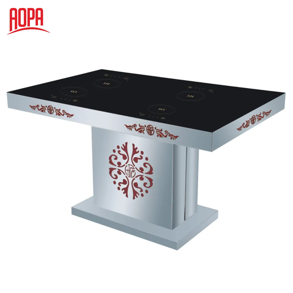 AOPA, лидер продаж, корейский Электрический гриль для барбекю, квадратный стол