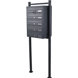 Buzón comercial aprobado por Usps Buzón de apartamento al aire libre Buzones de metal Residencial Moderno - Product Image 3