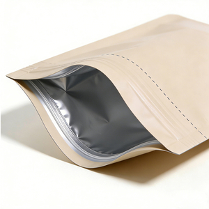 Bolsa Doypack Personalizada con Cierre, <span class=keywords><strong>para</strong></span> Palomitas, Café, Té, Bocadillos, en PET+VMPET+PE, con Ventana Transparente Mate, <span class=keywords><strong>para</strong></span> Uso Doméstico - Product Image 2
