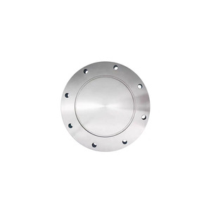 Soporte de brida de vacío ISO de acero inoxidable 304 con sello de caucho fluorado y anillo exterior de aluminio para la industria química - Product Image 2