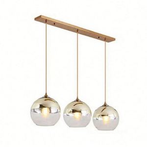 Lustre boule en aluminium électroplaqué et plastique Tom Dixon, fixation murale, moderne, écologique, chargement USB, commande via application mobile, pour salon - Product Image 2