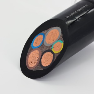 Rubber Soft Control Power Electronic <strong>Wire</strong> <strong>Copper</strong> Conductor Rubber Cable SOOW Cable H07RN-F <strong>Copper</strong> Power Cable <strong>4</strong> Core 5 Core - Product Image 5