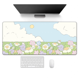 Tapis de souris carré avec repose-poignet, motif animal de dessin animé - Product Image 5