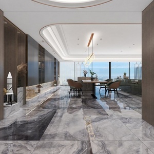 Azulejos <span class=keywords><strong>de</strong></span> Lujo con Patrón <span class=keywords><strong>de</strong></span> Piedra, Azulejos <span class=keywords><strong>de</strong></span> Mármol Pulido <span class=keywords><strong>de</strong></span> 600*1200, Tipo Lujo Ligero, Adecuados para Pisos <span class=keywords><strong>en</strong></span> Bares y Clubs KTV - Product Image 6