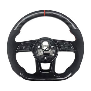 Nuevo Producto: Volante de Fibra de Carbono y Alcántara para Modelos Audi A3 A4 A4L A5 A7L A8 Q5 Q7 B9 A6 R8 TT - Product Image 1