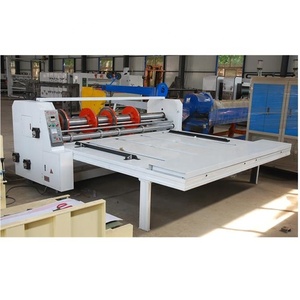 Remarkable performance Rotary die cutting slotting machinery corrugated carton box creasing grooving machine prices