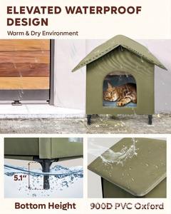 Außen heizung Ankunft Warmes Haustier Hund Schlaf bett Haustier Betten Abdeckungen Winter Nest Welpe Katzen Haus Bett Cattery - Product Image 6