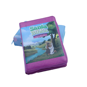<span class=keywords><strong>Première</strong></span> <span class=keywords><strong>Bible</strong></span> pour enfants de 4 à 8 ans avec livre d'histoires interactif et images, coffret cadeau de la Sainte <span class=keywords><strong>Bible</strong></span> pour le baptême et la communion - Product Image 2