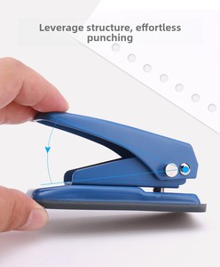 เครื่องเจาะรูอัตโนมัติแบบมือถือ ยี่ห้อ Youhuo รุ่น KW919 ขนาด 6 มม. สำหรับเจาะรูสมุดภาพ สมุดบันทึก บัตรธนาคาร บัตรสมาชิก - Product Image 6