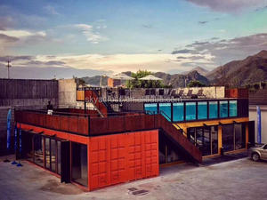 Skyacross: Popolare Hotel Moderno Prefabbricato con <span class=keywords><strong>Piscina</strong></span> in Container Modificato - Product Image 5