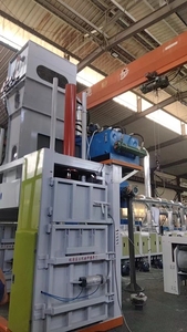 Empacadora horizontal hidráulica Newhaina confiable, nueva máquina textil para ropa vieja, producto de planta de fabricación de balas de fibra de algodón - Product Image 2