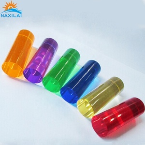 Naxilai màu acrylic que Acrylic bong bóng que hình lục giác Acrylic que PMMA đánh bóng vuông/tam giác màu 20mm - Product Image 2