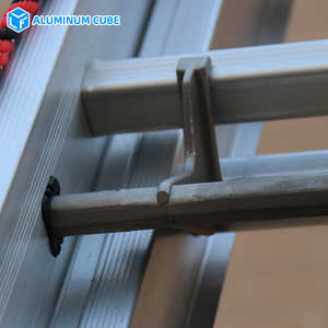 บันไดอลูมิเนียมอัลลอยด์ทนทานสไตล์จีนแบบพับได้สำหรับใช้กลางแจ้งสไตล์โครงสร้างอุตสาหกรรม - Product Image 6