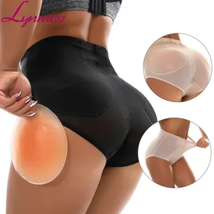 Women Tight Invisible Seamless Butt Enhancer Shapewear Silicone Buttock And Hip Pads Butt Lift Underwear