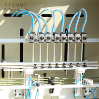 Machine de remplissage automatique de liquides corrosifs chimiques à 4 têtes ZXSMART pour bouteilles en plastique, anti-corrosion, acide chlorhydrique