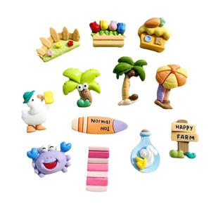 100 pièces/sac fleur <span class=keywords><strong>lit</strong></span> clôture bouteille crabe <span class=keywords><strong>parapluie</strong></span> Guideboard résine breloques pour Slime Mobile étui porte-clés bricolage artisanat décoration - Product Image 1