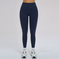 Leggings de yoga taille haute pour femmes, sans effet camel toe, pantalon long athlétique moulant rehausseur de fessiers pour le fitness en extérieur et la course à pied, Style 5087