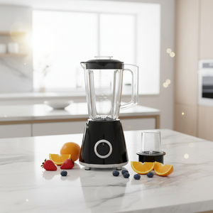 Mixeur Électrique Portable, Blender, Mixeur à Smoothie, <span class=keywords><strong>Robot</strong></span> <span class=keywords><strong>Culinaire</strong></span>, Capacité 1,5 L, 4 Lames, Utilisation en Hôtel et en Extérieur - Product Image 3