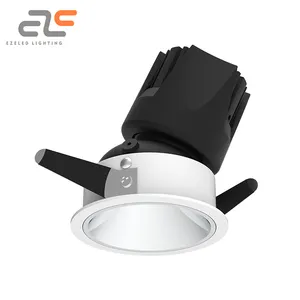 EZELED Best Price Anti Glare Control CCT Aluminum COB Down Light Spot Home 7W 12W Led Down Light