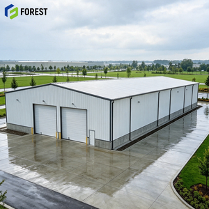 Almacén Comercial de Acero Prefabricado para Uso Industrial Pesado, Gran Espacio, Centro de Distribución de Mercancías Prefabricado - Product Image 1