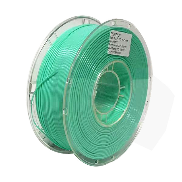 PINRUI PETG 1.75/3.0mm 1kg White 335m 3D Printing Filament 200-240 Print Temp 0.03mm Tolerance