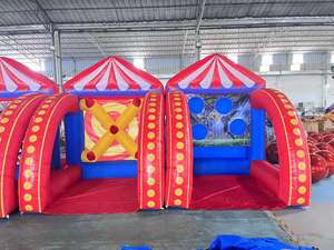 Pack de jeux gonflables multi-sports 5 en 1 / 4 en 1 : Football, Fléchettes, Basket-ball pour parc de trampolines - Product Image 2