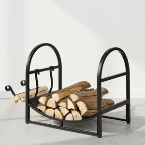 Porta Legna in Metallo per Esterni con Tetto Inclinato Antipioggia, Stile Tradizionale Britannico, con Istruzioni <span class=keywords><strong>Fai</strong></span>-<span class=keywords><strong>da</strong></span>-<span class=keywords><strong>Te</strong></span> Facili <span class=keywords><strong>da</strong></span> Usare - Product Image 5
